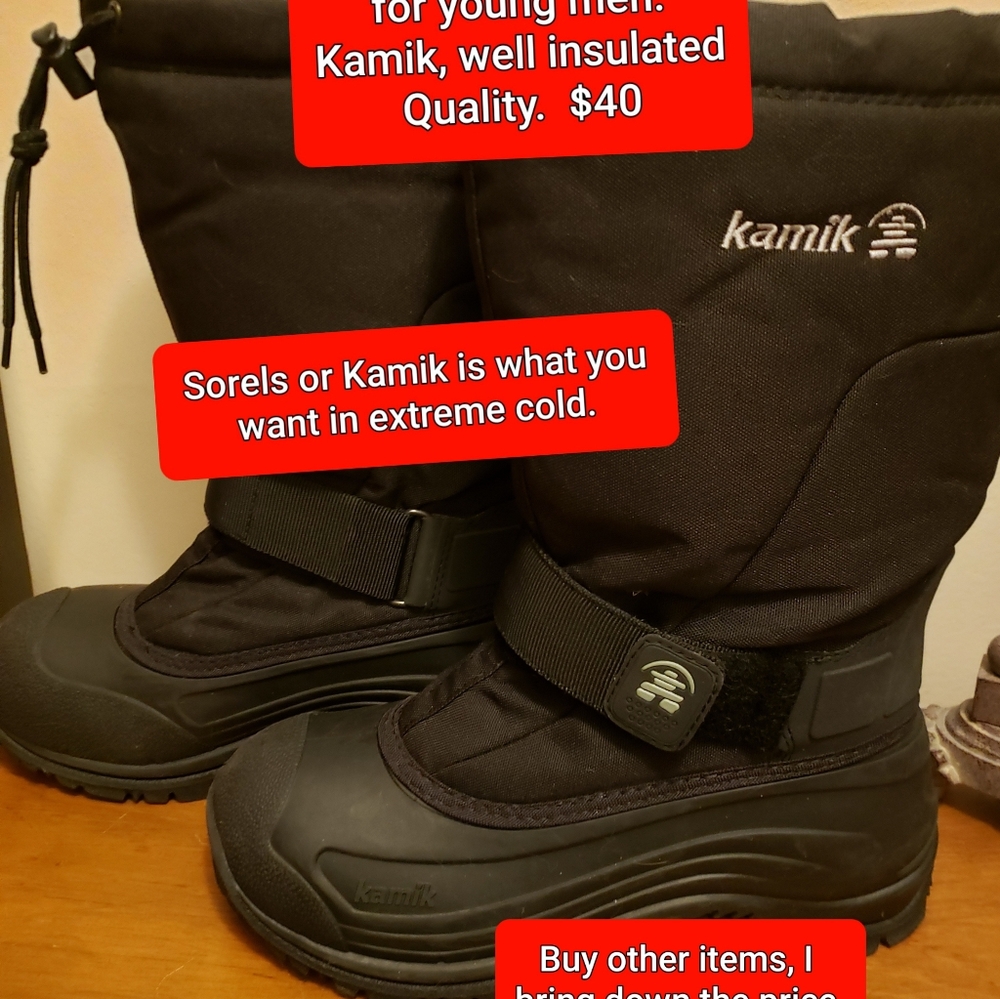 Mens Size 8 Kamiks